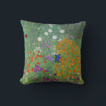 Coussin Jardin aux fleurs Gustav Klimt Art Vintage Art Nou<br><div class="desc">Gustav Klimt Jardin Fleur Jardin Art Nouveau Vintage Peinture Art Nouveau 1907</div>