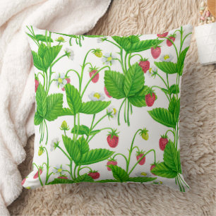 Coussin Jardin aux fraises