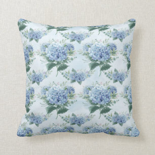 Coussin Jardin botanique romantique d'Hydrangea