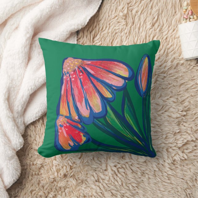 Coussin Jardin d'Art Fleur Fleur Faisal Peace Daisy (Couverture)