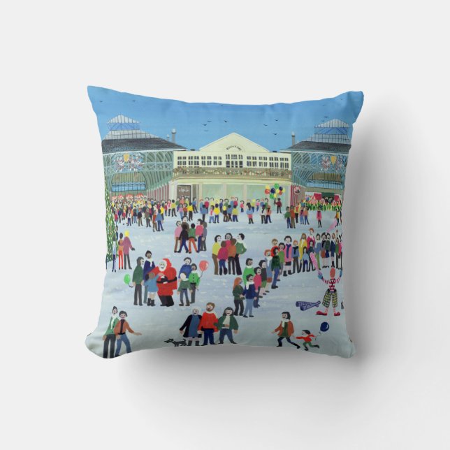 Coussin Jardin de Covent Londres (Recto)