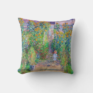 Coussin Jardin de l'artiste, Monet