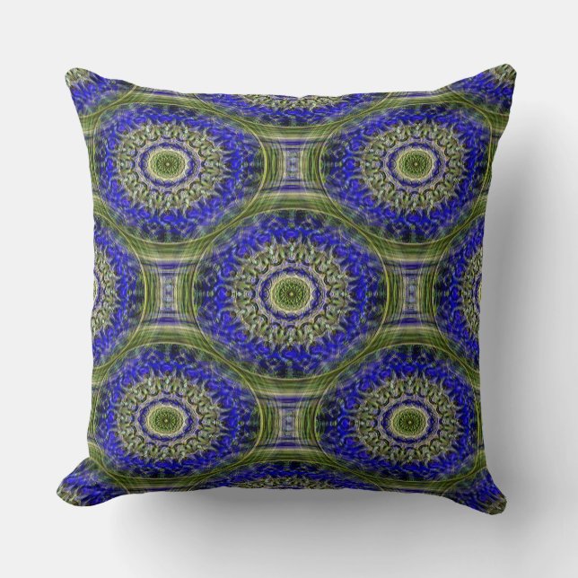 Coussin Jardin de l'Hyacinthe des raisins..... (Recto)