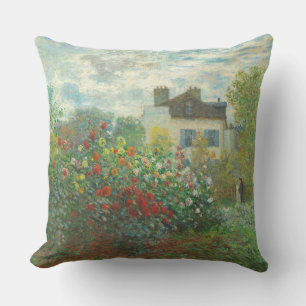Coussin Jardin des artistes de Monet dans Peinture d'Argen