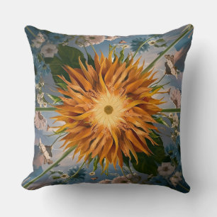 Coussin Jardin des Fleurs Ensoleillées