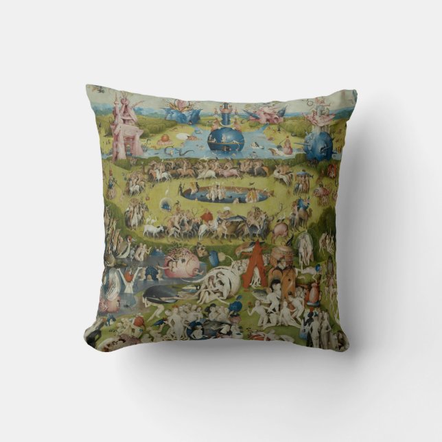 Coussin Jardin des plaisirs terrestres, 1490-1500 (Recto)