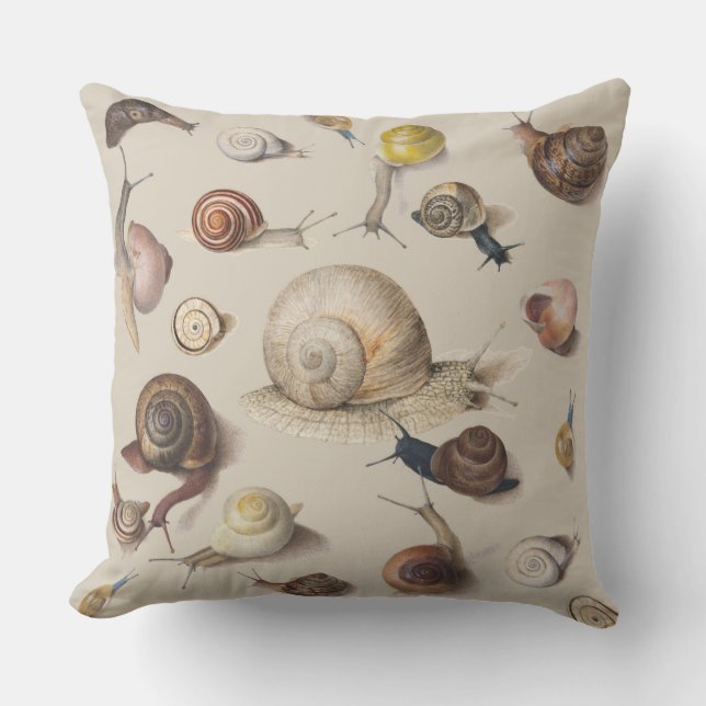 Coussin Jardin d'escargots Animaux de compagnie Gastropod  (Recto)