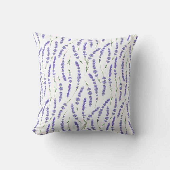 Coussin Jardin Éthéré de Murmures (Recto)