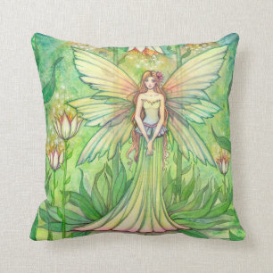 Coussin Jardin illuminé Fée Fantaisie Art