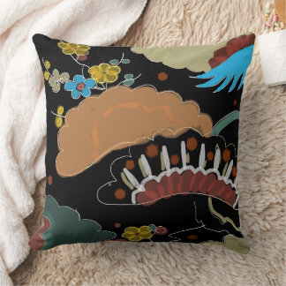 Coussin Jardin japonais à minuit