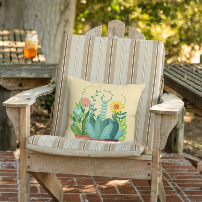 Coussin Jardin Peu Réjouissant (Chaise)