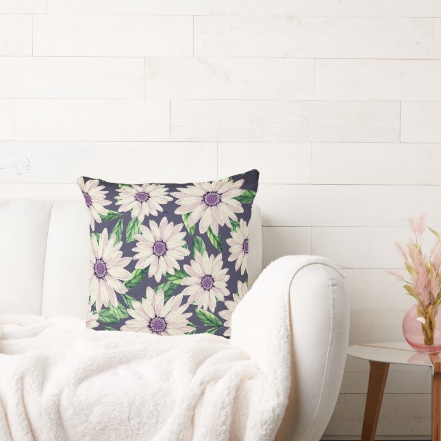Coussin Jardin Rétro d'Été (Canapé)