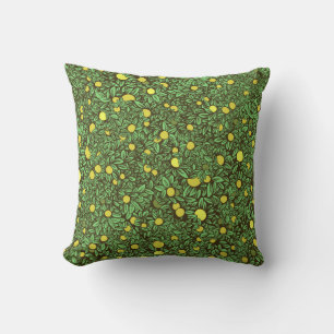 Coussin Jardin riche en fruits verts
