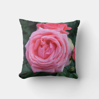 Coussin Jardin rose rose