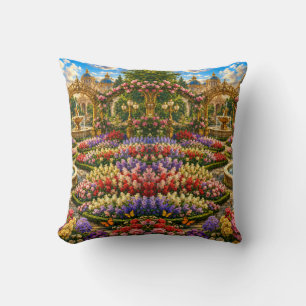 Coussin Jardin royal enchanté