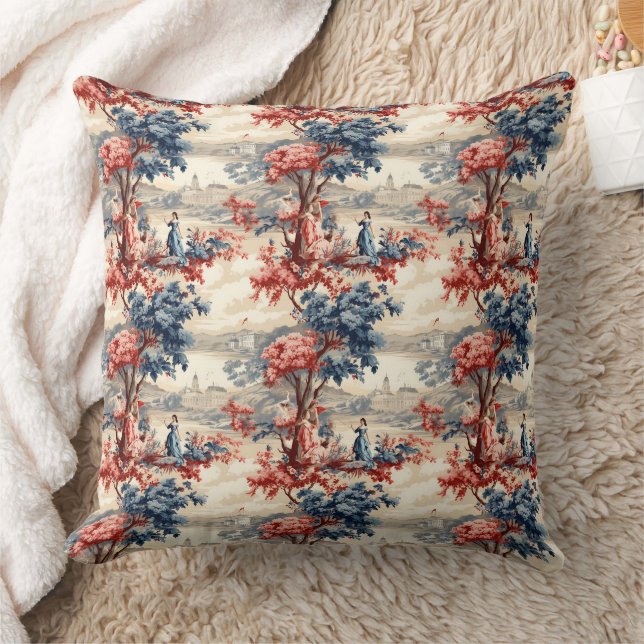 Coussin Jardin Toile Americana  (Couverture)