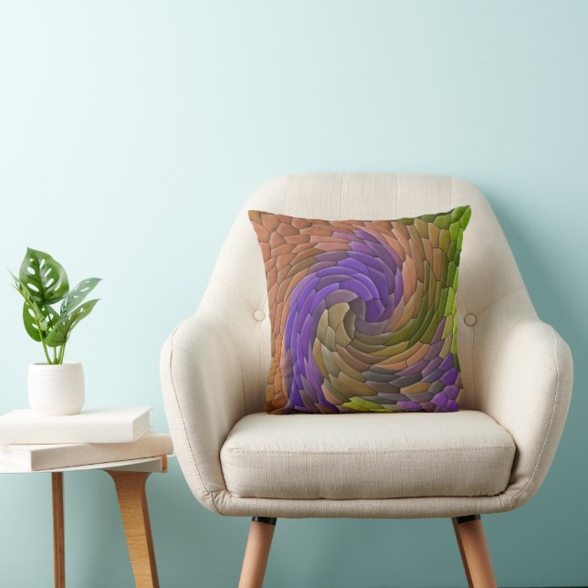 Coussin Jardin tourbillonnant..... (Chaise)