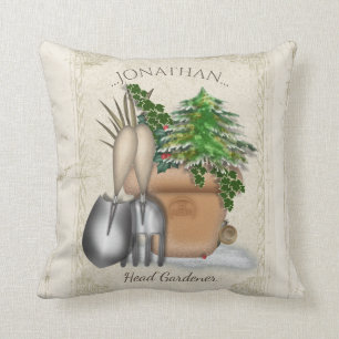 Coussin Jardinier d'hiver