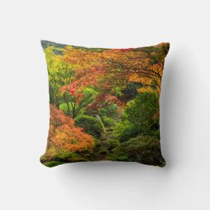 Coussin Jardins Japonais En Automne À Portland, Oregon 2