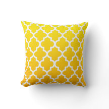 Jaune Blend Quatrefoil Motif