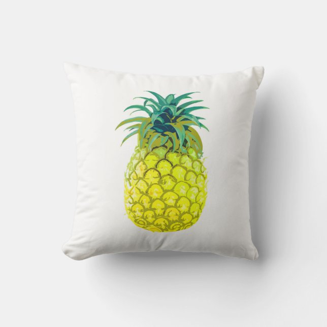 Coussin jaune d'ananas (Recto)