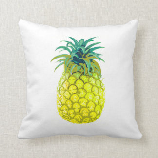 Coussin jaune d'ananas