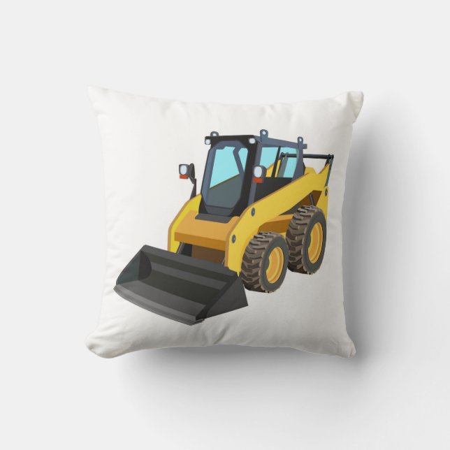 Coussin jaune de bouteur de Taureau (Recto)