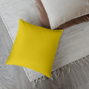 Coussin Jaune de la récolte rustique