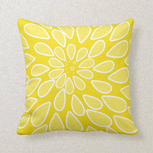 Coussin jaune de maman