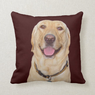 Coussin jaune de MoJo d'Américain de laboratoire