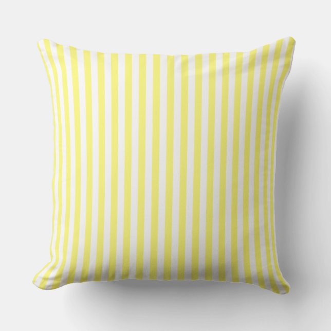 Coussin Jaune et blanc triés (Recto)