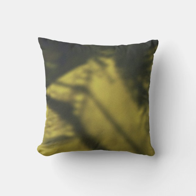 Coussin Jaune et vert NYC Activité de trottoir (Recto)