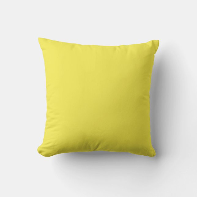 Coussin Jaune jonquille (Recto)