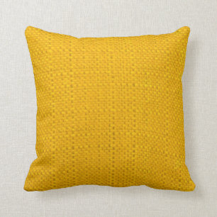 Coussin Jaune lumineux
