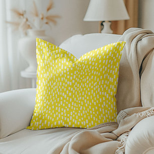 Coussin Jaune Lumineux