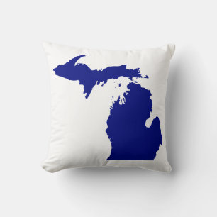 Coussin Je coeur Michigan