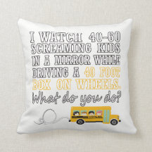 Je conduis un autobus scolaire