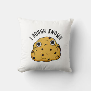 Coussin Je Connais Dough Pun À Cuisson Drôle