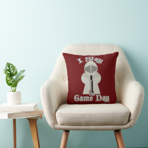Coussin Je Joue Jour Jour Epic Board Gamer Knight Art