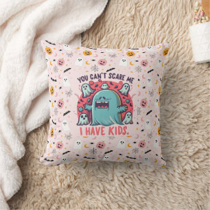 Coussin Je n'ai pas d'enfants, Halloween Éffrayante