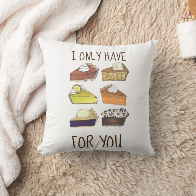 Coussin Je n'ai que des tartes (yeux) pour vous Funny Bake (Couverture)
