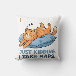 Coussin Je ne suis pas paresseux, je suis économe en énerg
