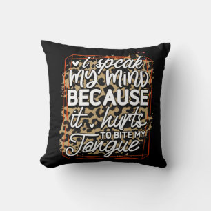 Coussin Je Parle De Mon Esprit