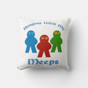 Coussin Je Passe Avec Mes Méeps Cheeky Boardgame Mover