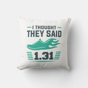 Coussin Je Pensais Qu'Ils Disaient 2,31 Km