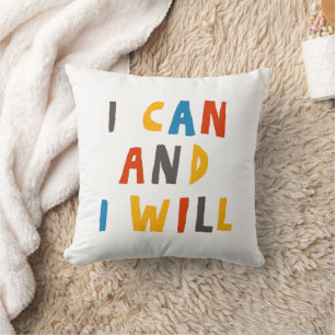 Coussin Je Peux Et Je Veux