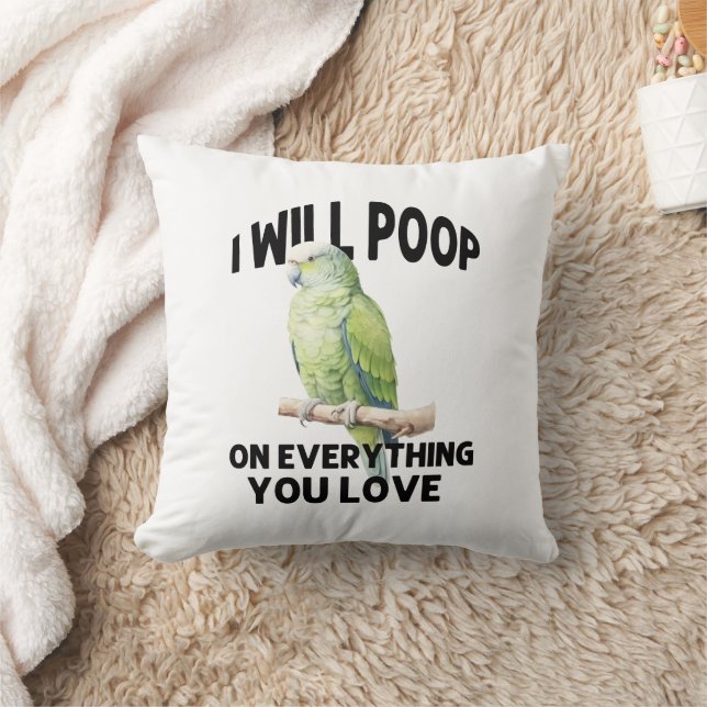 Coussin Je Pointerai Sur Tout Ce Que Vous Aimez Les Oiseau (Couverture)
