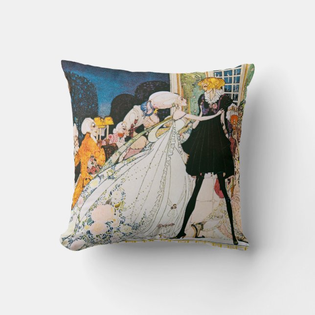 Coussin Je préfère épouser un jardinier ! Kay Nielsen (Recto)