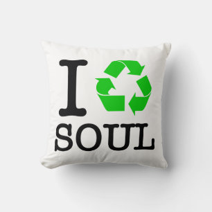 Coussin Je Recycle L'Âme