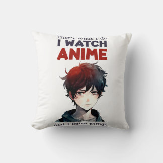 Coussin je regarde Anime